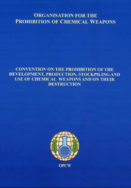 Chemical Weapons Convention Treaty cover