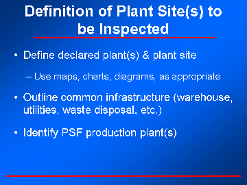 Pre-Inspection Briefing Slide Eight